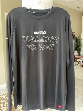 Marucci Dialed In To Win long sleeve t-shirt, men’s large